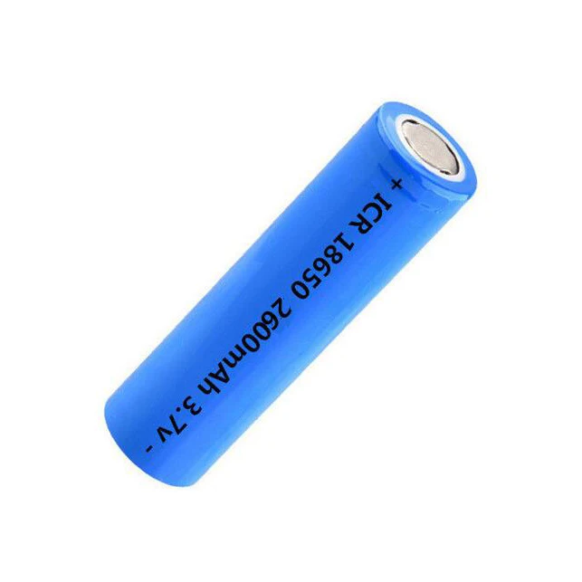 
18650 lithium cell 3.7v 2600mAh li ion battery 