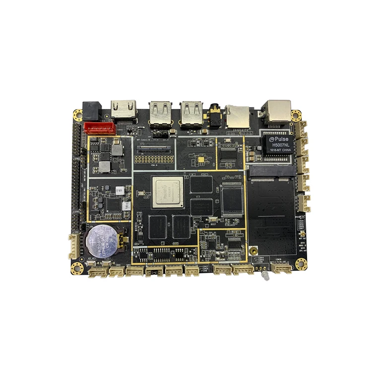 rockchip rk3399 pcb circuit board , android PCBA service Android TV BOX RK 3399/ RK 3288 pcb board