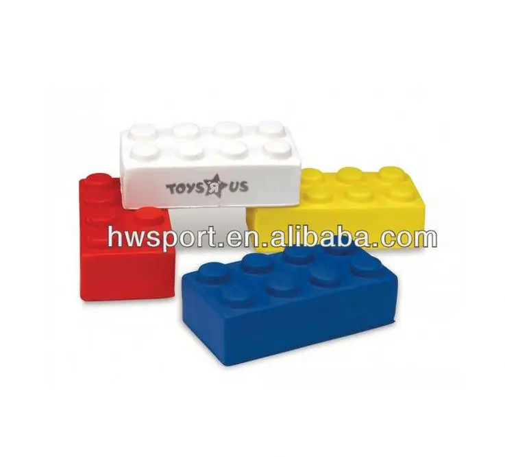pu foam brick anti stress toy foam block