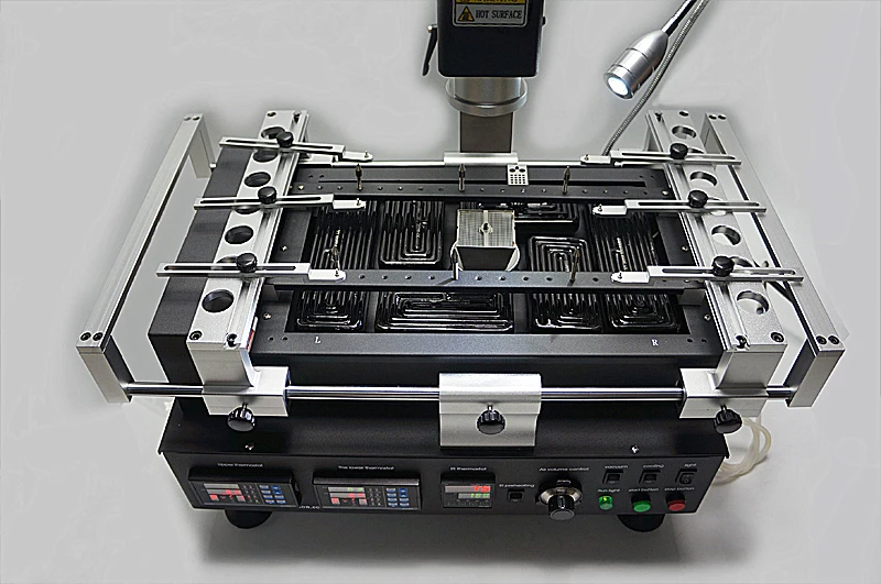 220V 110V HONTON HT-R392 BGA Rework Reballing Station Infrared Hot Air BGA Rework Station for IC Repair