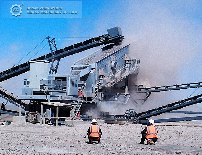 200 t/h Stone Crushing Plant for Quartz Iron Ore