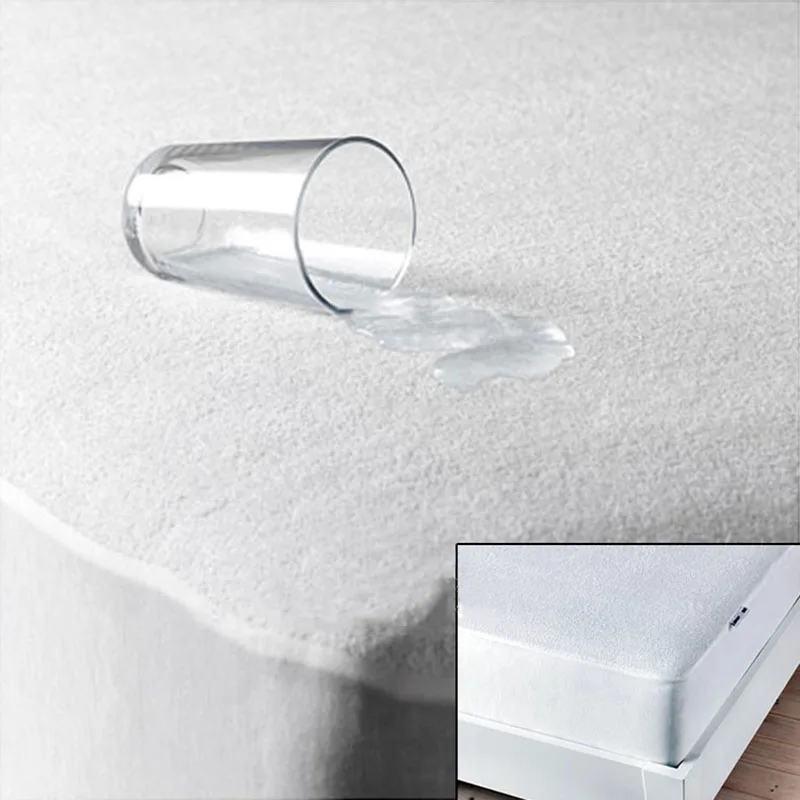 Hot selling hotel  water proof hypoallergenic  bedspread bed cover tpu waterproof mattress protector