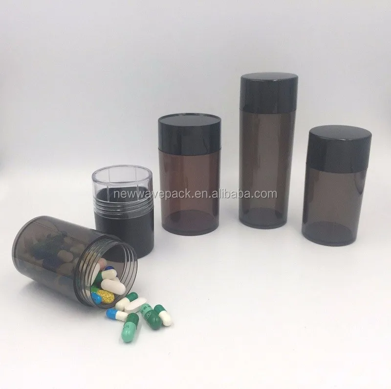 packaging plastic bottle for capsules