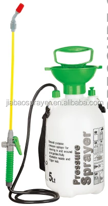 
5L fruit tree sprayer white color and green lid 