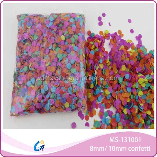 Wedding Favors 1cm Round Confetti for Poppers