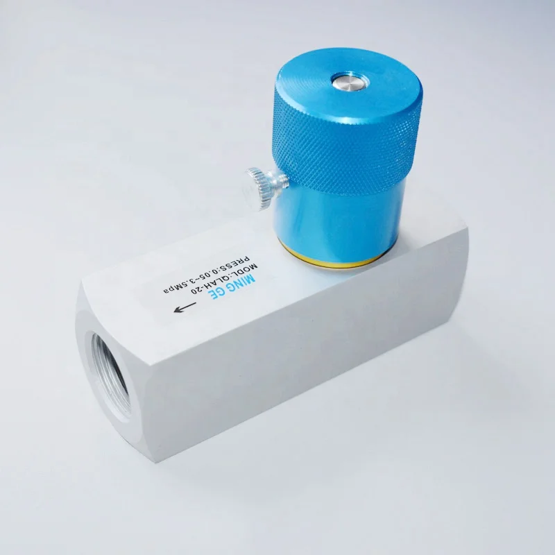 Алюминиевый сплав высокого давления односторонний клапан дроссельной заслонки воздушный обратный клапан для ПЭТ-выдувной пресс-формы QLAH-20 9F1200S