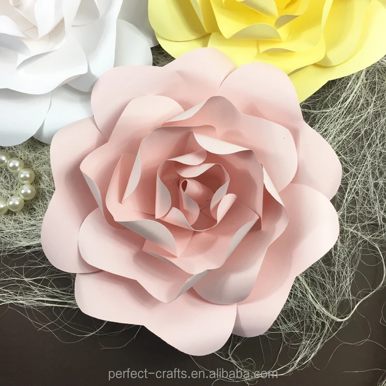 Handmade paper flowers for stages decor