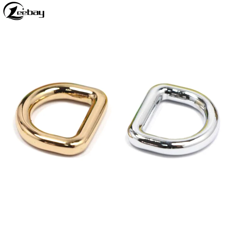High quality zinc alloy metal d ring for handbag
