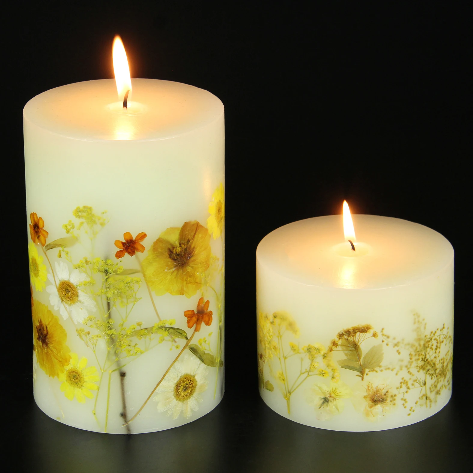 
maple leaf branch decorative luxury candle for sale home decor 