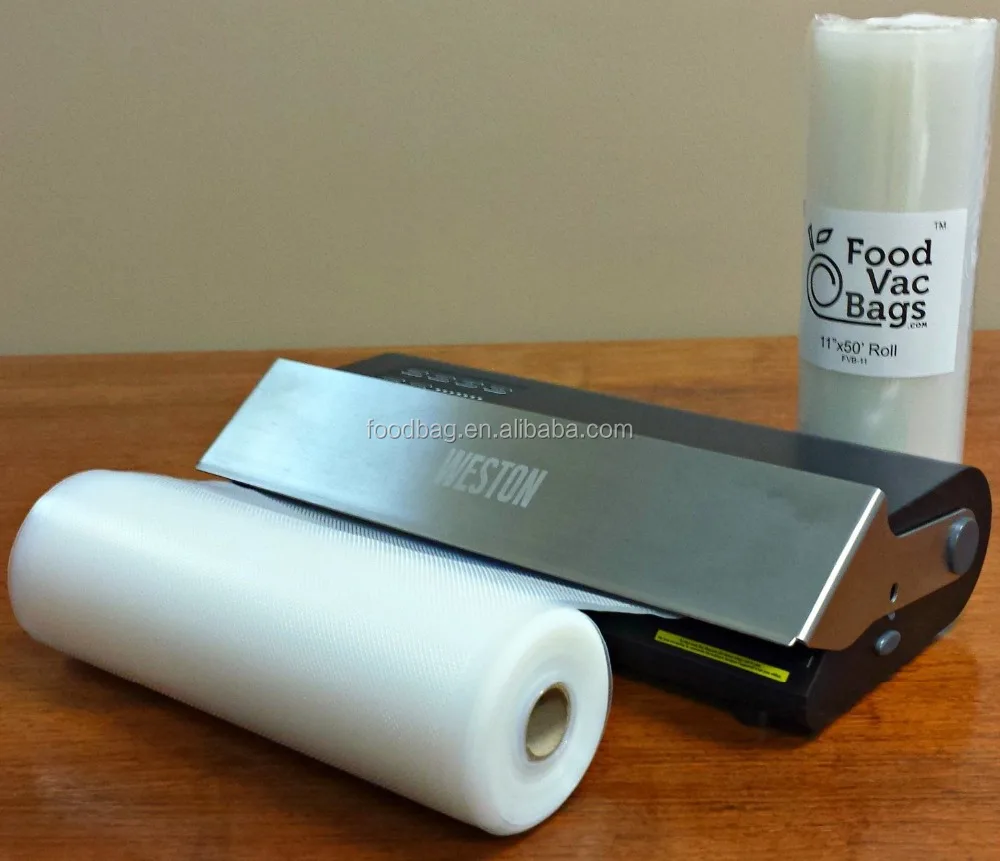 PA PE BPA free storage vacuum sealer bags 90 micron embossed plastic vacuum bags for food vacuum machine