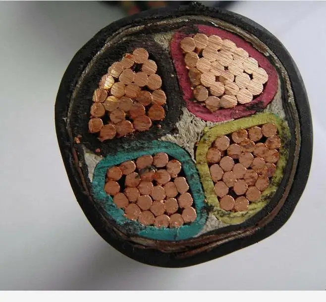 Copper Tape armoured power cable 4x70mm2