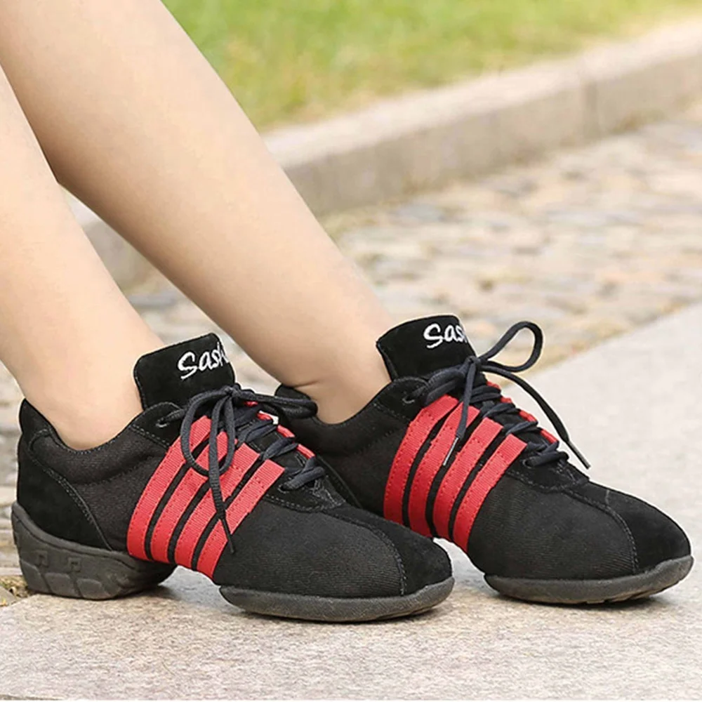 Женские атласные туфли для джазовых танцев с мягкой подошвой