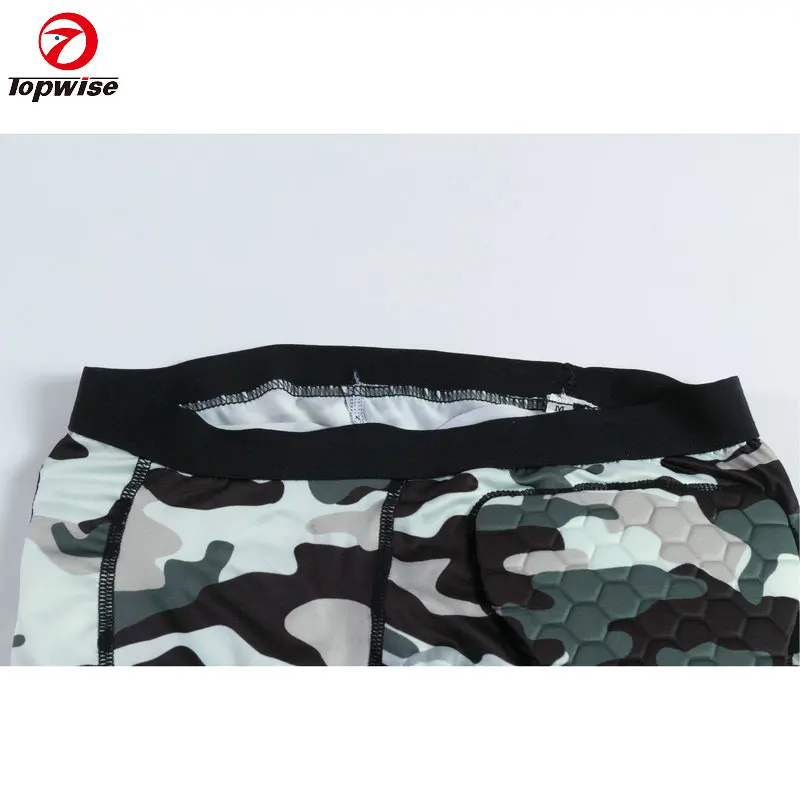 Sports padded compression protective Shorts