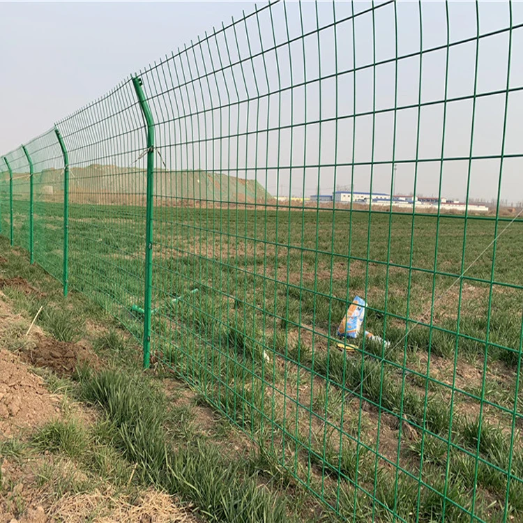 bilateral fence wire mesh galvanized chain link fence