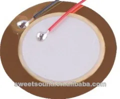 soldering wire brass piezo ceramic element 27mm