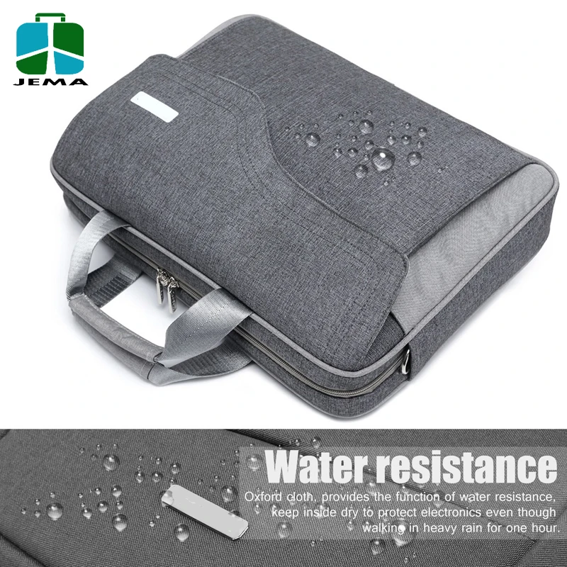 Нейлоновая сумка для ноутбука 15,6 дюйма, ручная сумка, портфель для планшета с ремешком и несколькими отделениями