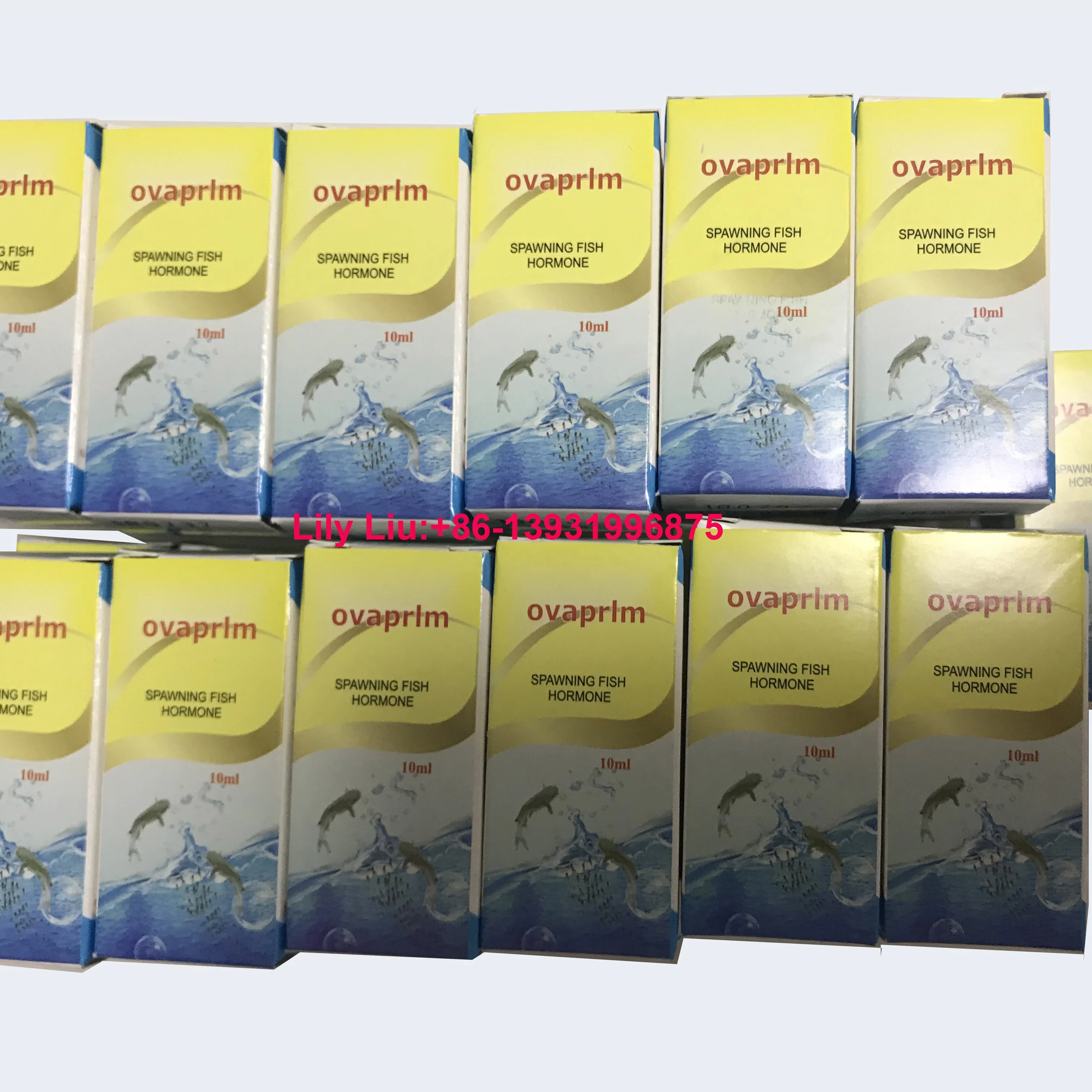 
fish hatchery ovaprim catfish tilapia breeding hormon injection 