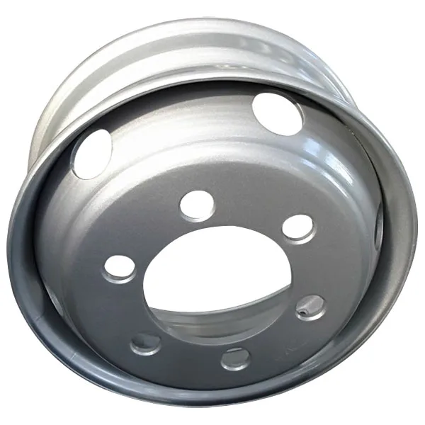 17.5X6.00 tubeless steel truck wheel rim for tyre 215/75R17.5 8R17.5