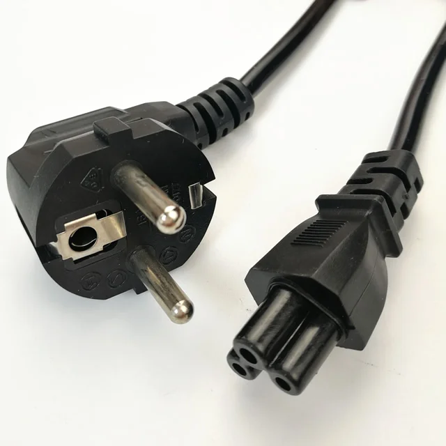 3 Prong Cord Power Cable Lead For Laptop PC AC Adapter Charger US AU UK Plug