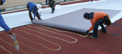 Thermoplastic polyolefine TPO waterproof membrane for single layer roof system roofing materials