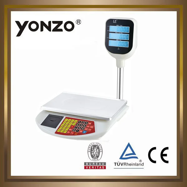 Yonzo electronic scales with label printer