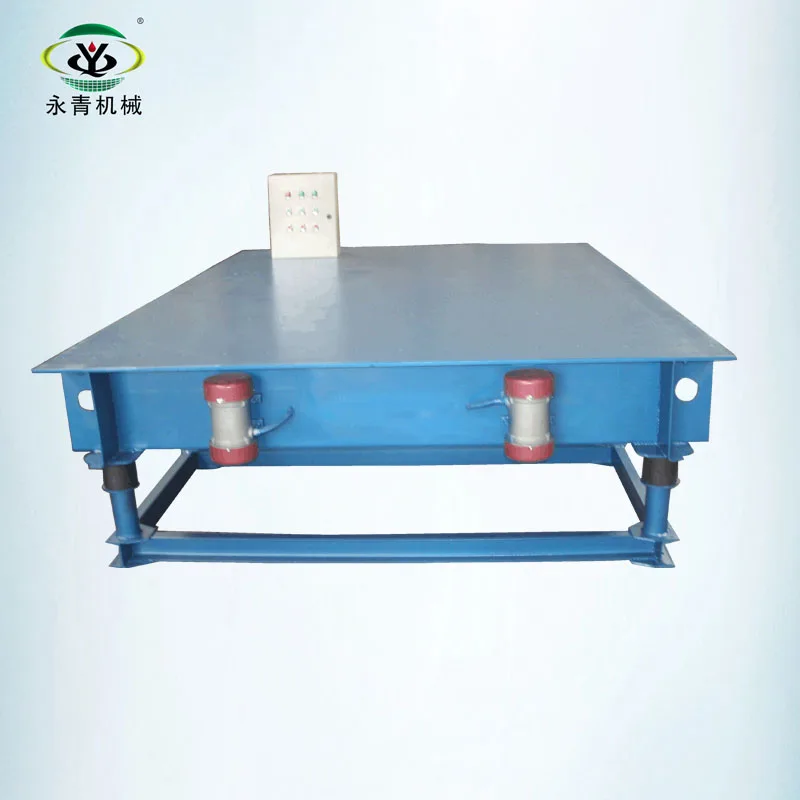 Вибрационный стол для бетона формы блоков плитки