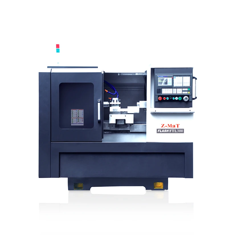 FTL300 high speed small cnc machinery tools lathe with tailstock