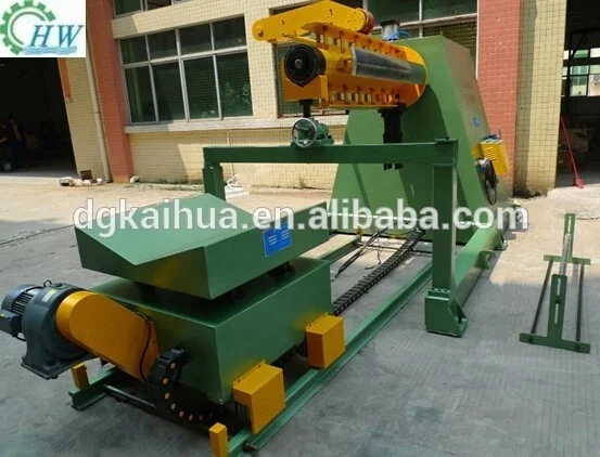 
CE certificated hydraulic uncoiler 10T made in China 