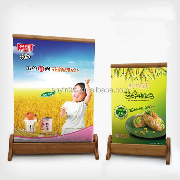 mini rollup A4 roll up stand A3 banner with aluminium alloy rollup table roll up