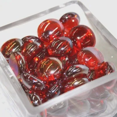 Clear Crystal Flat Glass Marbles For Home Decoration
