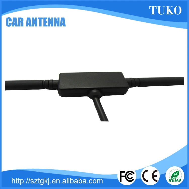 Горячий продавать Т-типа dvbt антенна с RG174 кабель для автомобильной навигации и логистический слежения