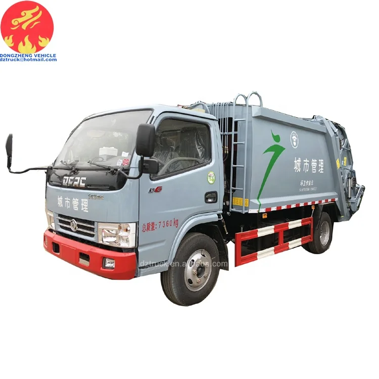 Dongfeng rear loader garbage truck/garbage refuse compactor vehicle/ rubbish compactor truck