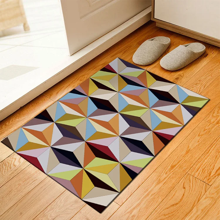 
Indian Style Newest 3D Customized Design 100% Polyester Kids Floor Bedroom Carpet Mat 