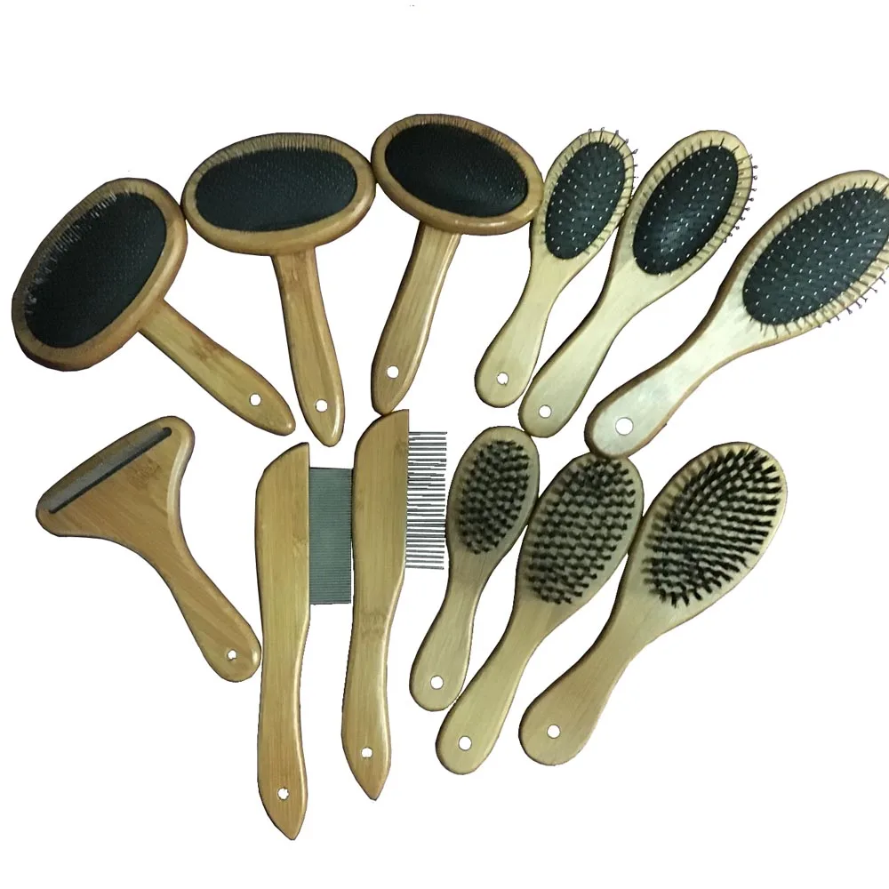 Bamboo Pet Product Dog Brush