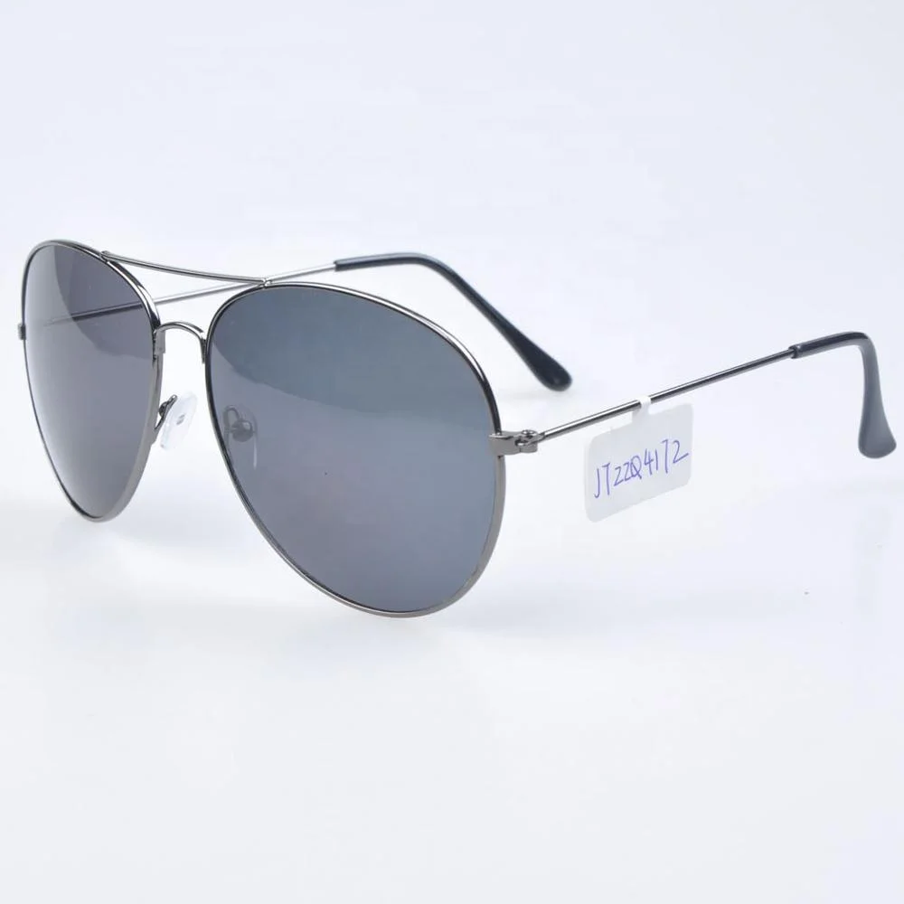 Factory Supply in Stock Metal Frame Custom Sunglasses Aviation Polarized