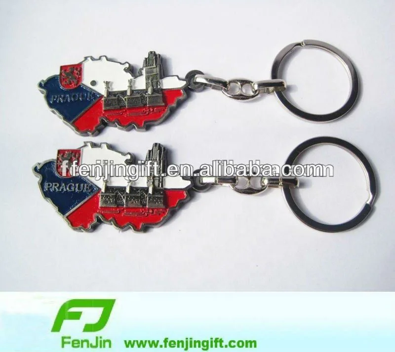England London souvenir personalized metal keychain