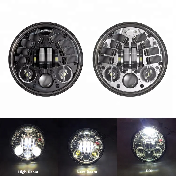 Система освещения для мотоцикла 5,75 дюйма, светодиодная фара для Harley