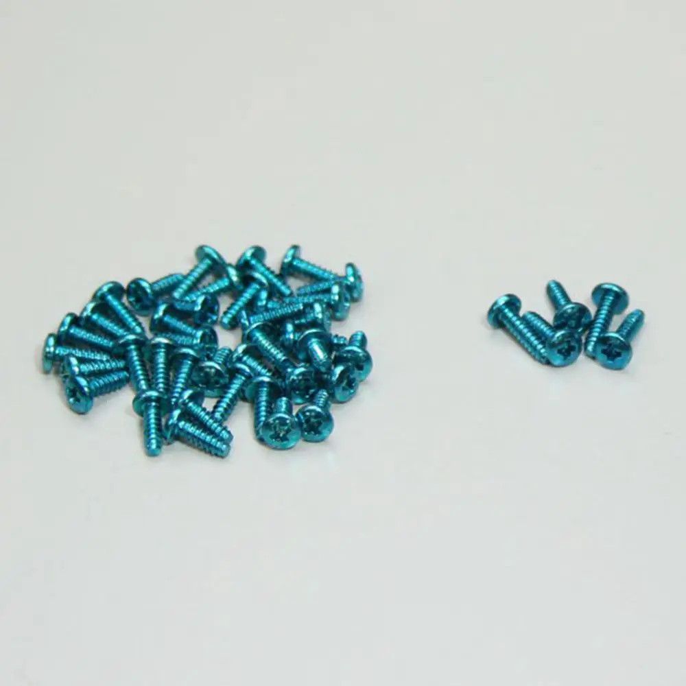 M2 M2.5 M3 M4 M5 M6 Colorful Anodized Oxide Aluminum DIN7991 Hexagon Socket Countersunk Head Screws