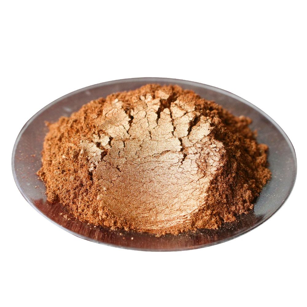 50g Bronze Color Pearl Powder Cosmetic grade for Lipstick Eye Shadow Nail Polish Pigment Mica Powder