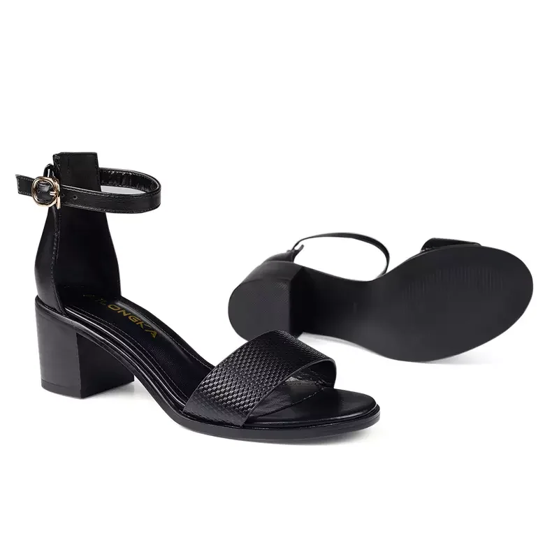 latest model high heels fancy sandals for women