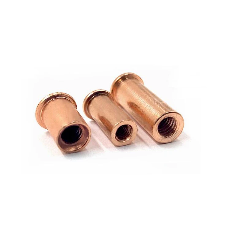 factory stock steel copper plated sport welding stud iso13918 weld screw