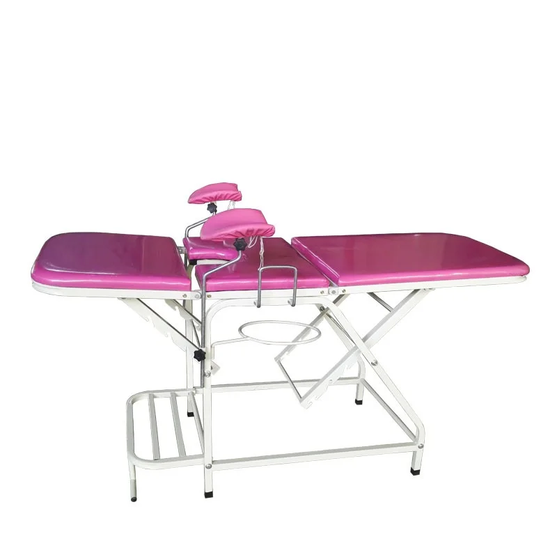 Розовый цвет экономические пользовательский дизайн, высокое качество гинекология экзамен кровать