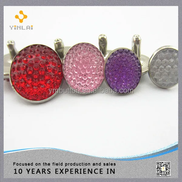 Open end and close end press rhinestone strass rivet for shoes