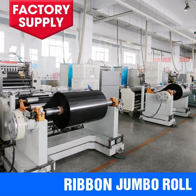 TTR Jumbo Roll 910mm*16300m Thermal Transfer Ribbon Wax Resin Barcode Ribbon
