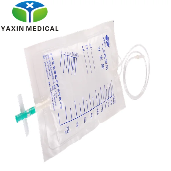 China Urology Luxury Urine Drainage Disposable Urine Bag