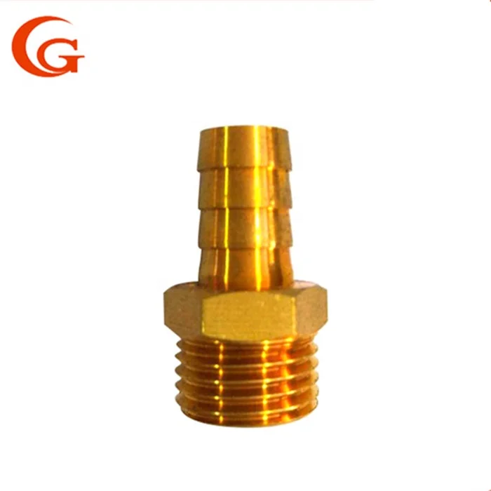 Lead Free Brass plumbing Fitting Thread Hexagonal Pagoda-Shape Connectors Pipe Male