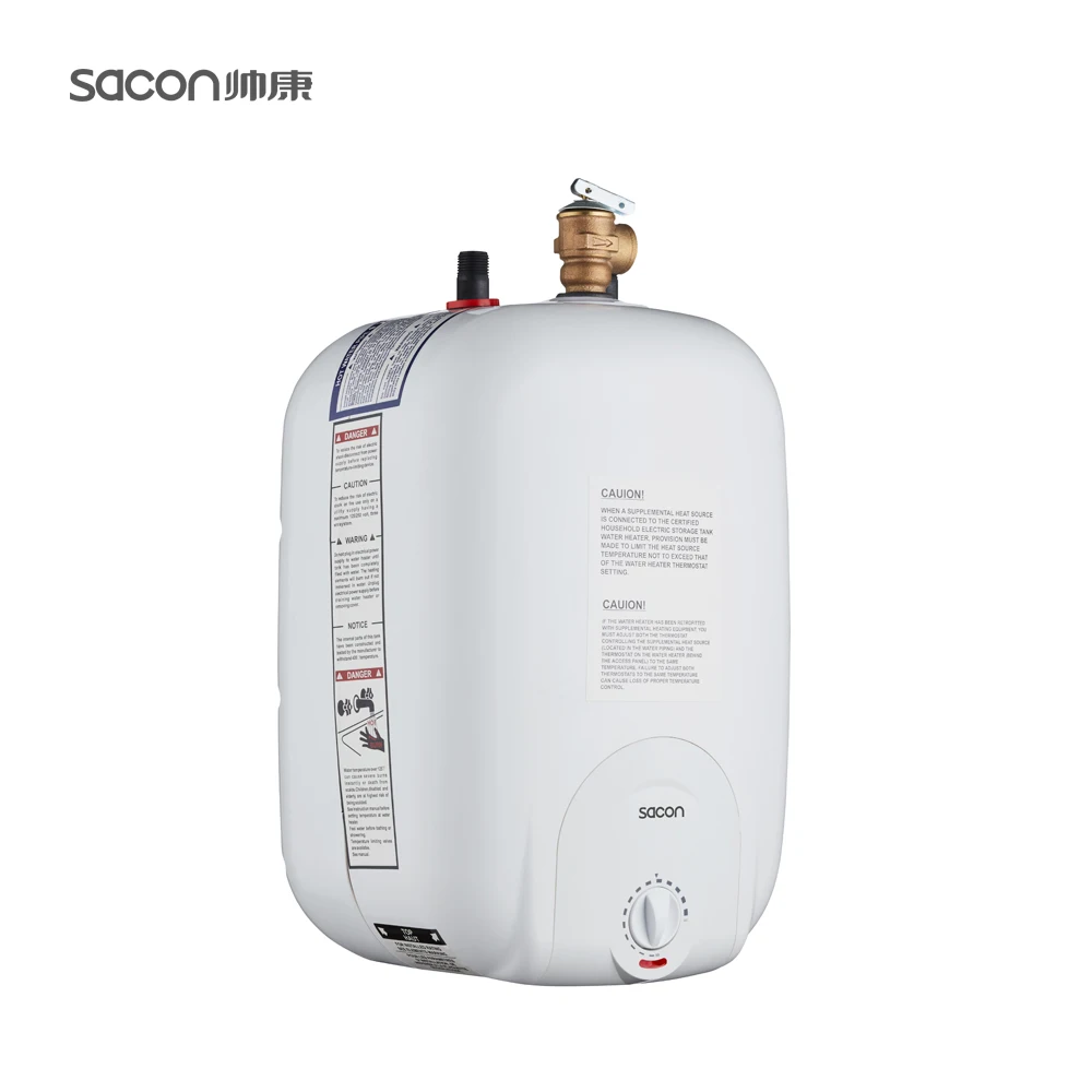 
Sacon Under Sink Water Heater 120V 2.5 Gallon with ETL Certification 