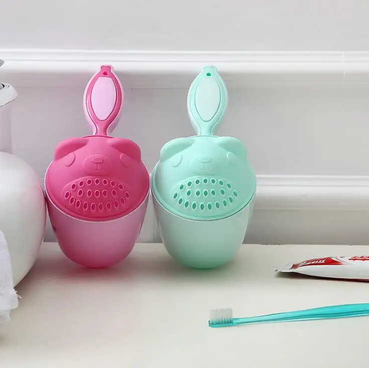 child safety multifunctional baby wash toy bath shampoo rinse cup wash hair cup