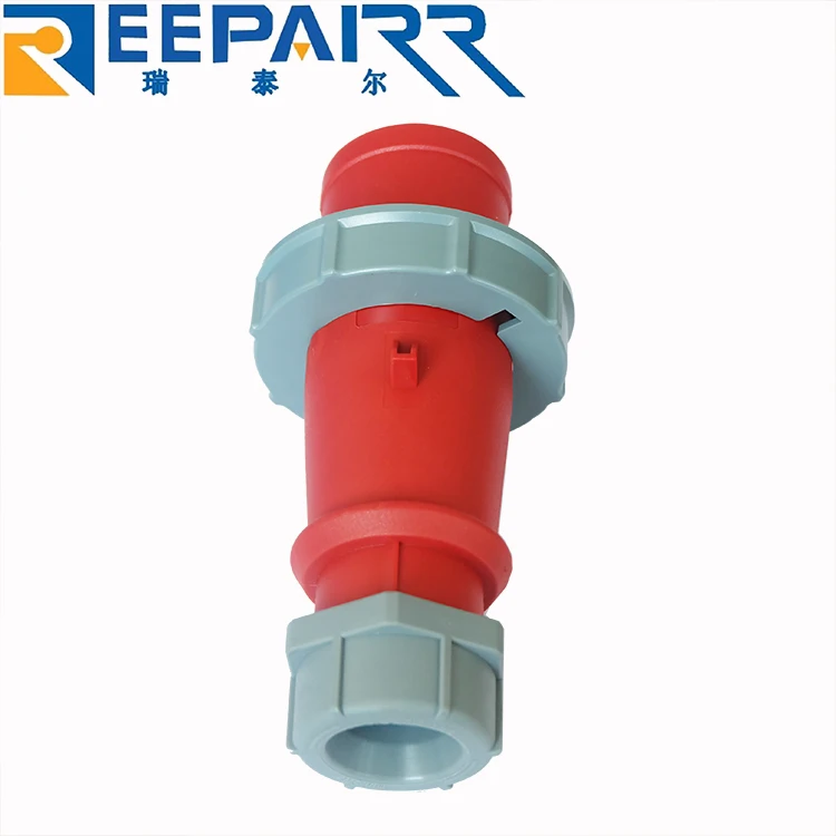 IP67 4P 32A Reefer Container Electrical Plug Socket for Refrigeration