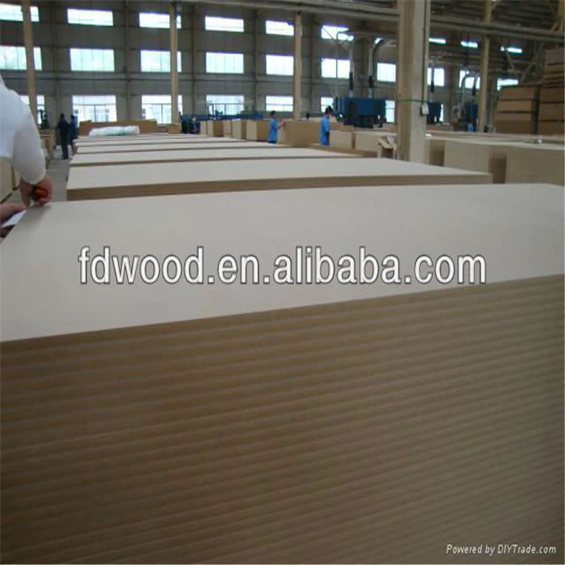 
1220*2440mm 12mm Raw MDF Plain MDF 